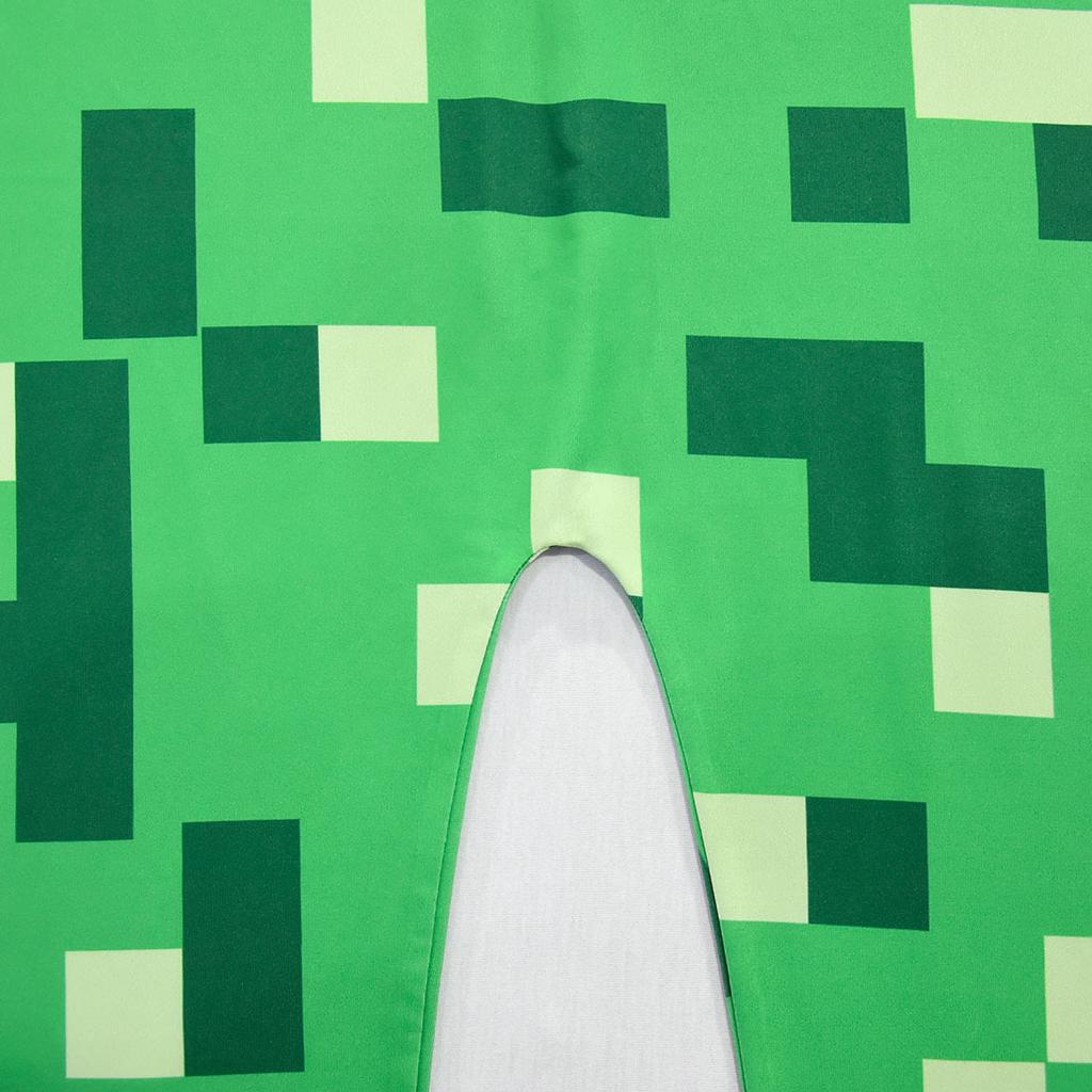 Kids Boys Girls Creeper Long Sleeves Jumpsuit Mask Headgear Sets Halloween Cosplay Costumes Role Play Outfit