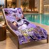 Custom Name One Piece Beach Towel Personalized Text Soft Towel Swimming Travel Bath Gift