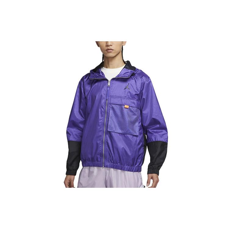 Jordan Jackets Men s Purple Hooded Moderate Other DM1868-579 M