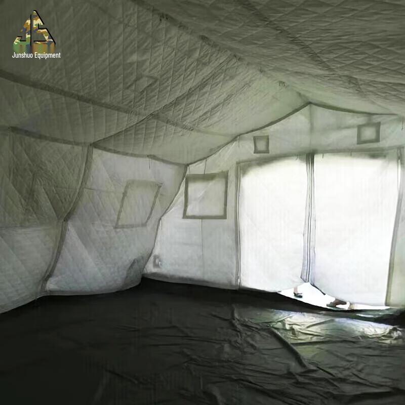 Junshuo 80sqm Frame Tent Cotton Inner Liner