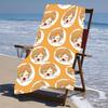 proof beach towel with a Tenma Tsukasa1 pattern - soft,absorbent,quick-drying,machine washable - perfect for swimming,camping,bathing