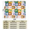 M-Miffys Cute Rabbit Print Blanket For Men Women Ultra Soft  Throw Blankets for Living Room 50x60 Inches Multi-size