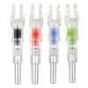 3 Pcs Lighted Nocks for Arrows with 0.244 Inside Diameter LED Light Up Nocks with ON/Off Switch for Archery Hunting