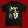 NOVO!! Lene Lovich 2025 Algodão Preto Tamanho Único S-5XL Camiseta Unisex 1HRL221 Camiseta Unisex