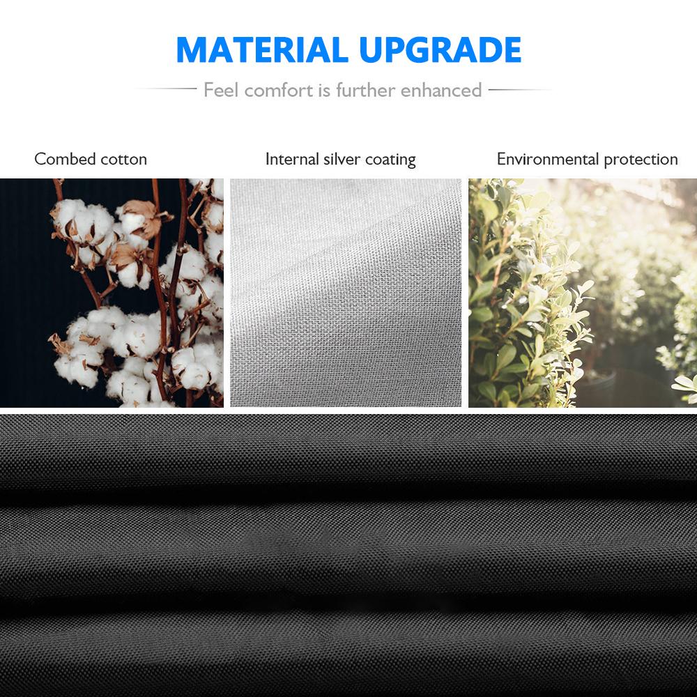 L-Shape Furniture Cover Polyester Waterproof Sofa Protective Cover with Drawstring Outdoor Sunscreen Dustproof Patio Chair Cover