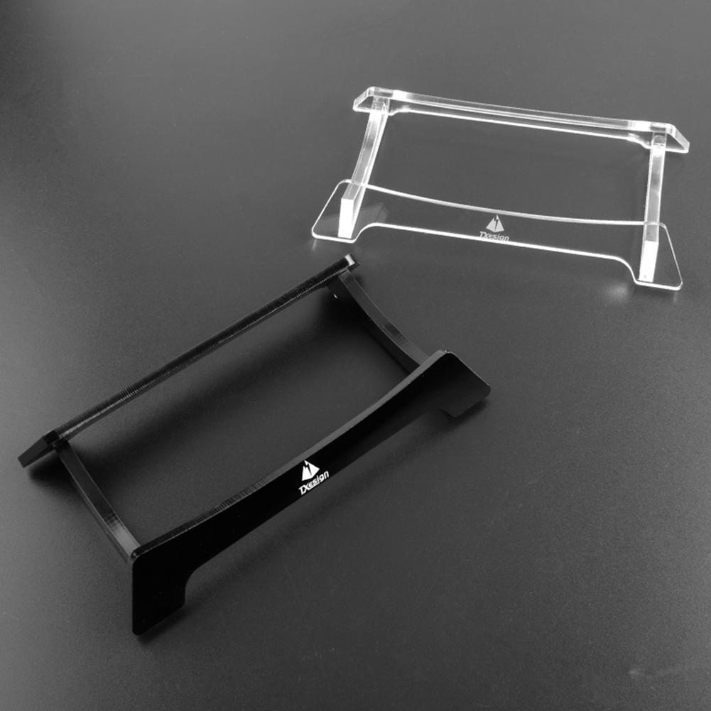 Desktop Speaker Stand Wear Resist Acrylic Speaker Holder Non-Slip Sound Box Storage Base Speaker Accessory