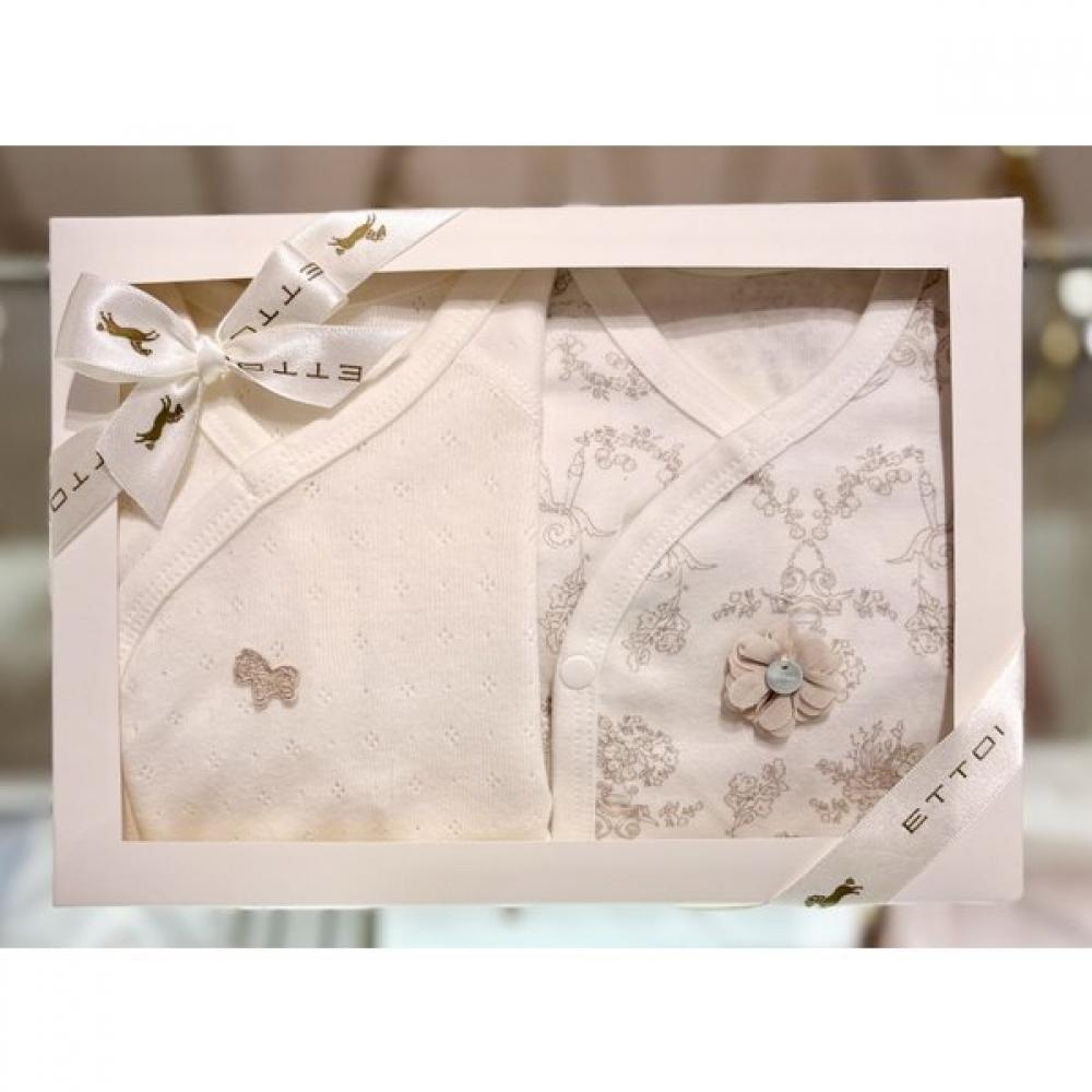

Ettoi Drjux Momo Baby Gown Set 07r117181s4 white/3M(3M)