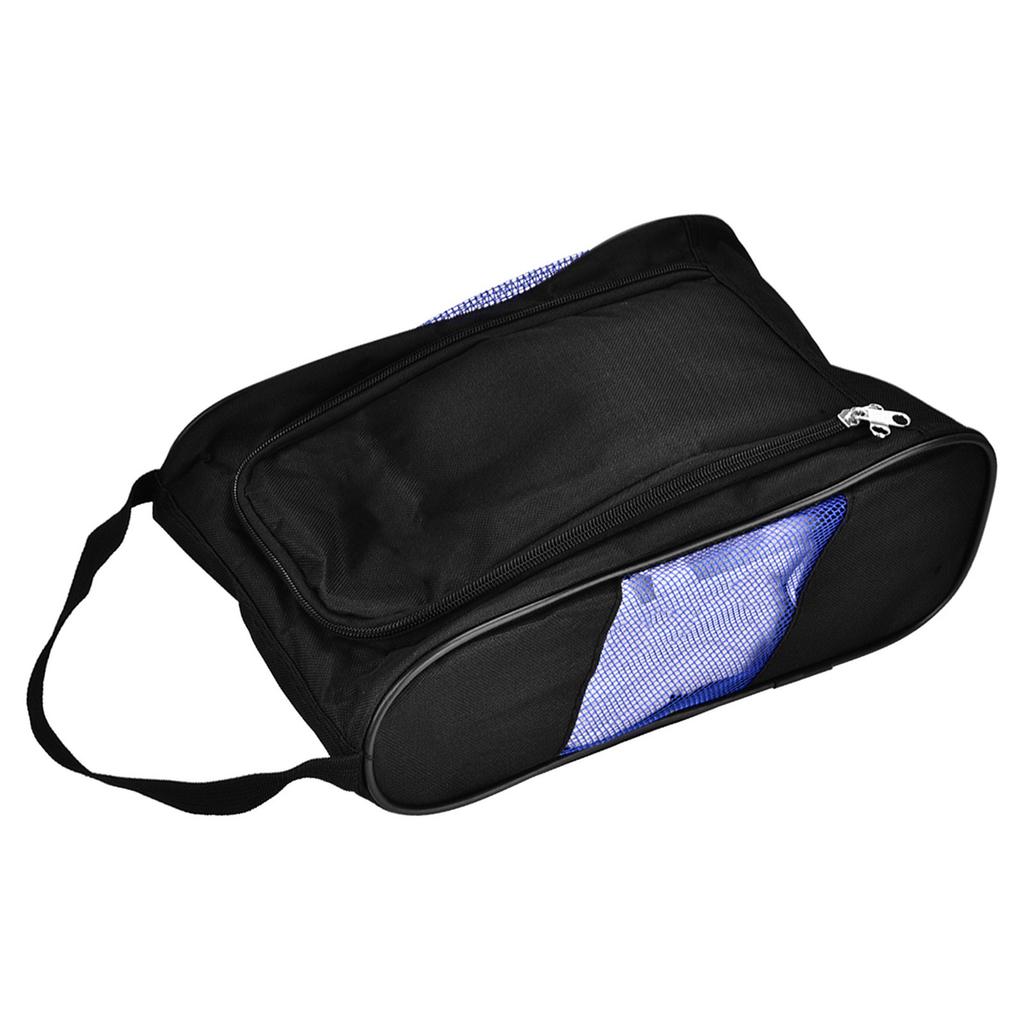 Portable Breathable   Shoes Bag Case   Pouch Storage Sports Accessory(Black)