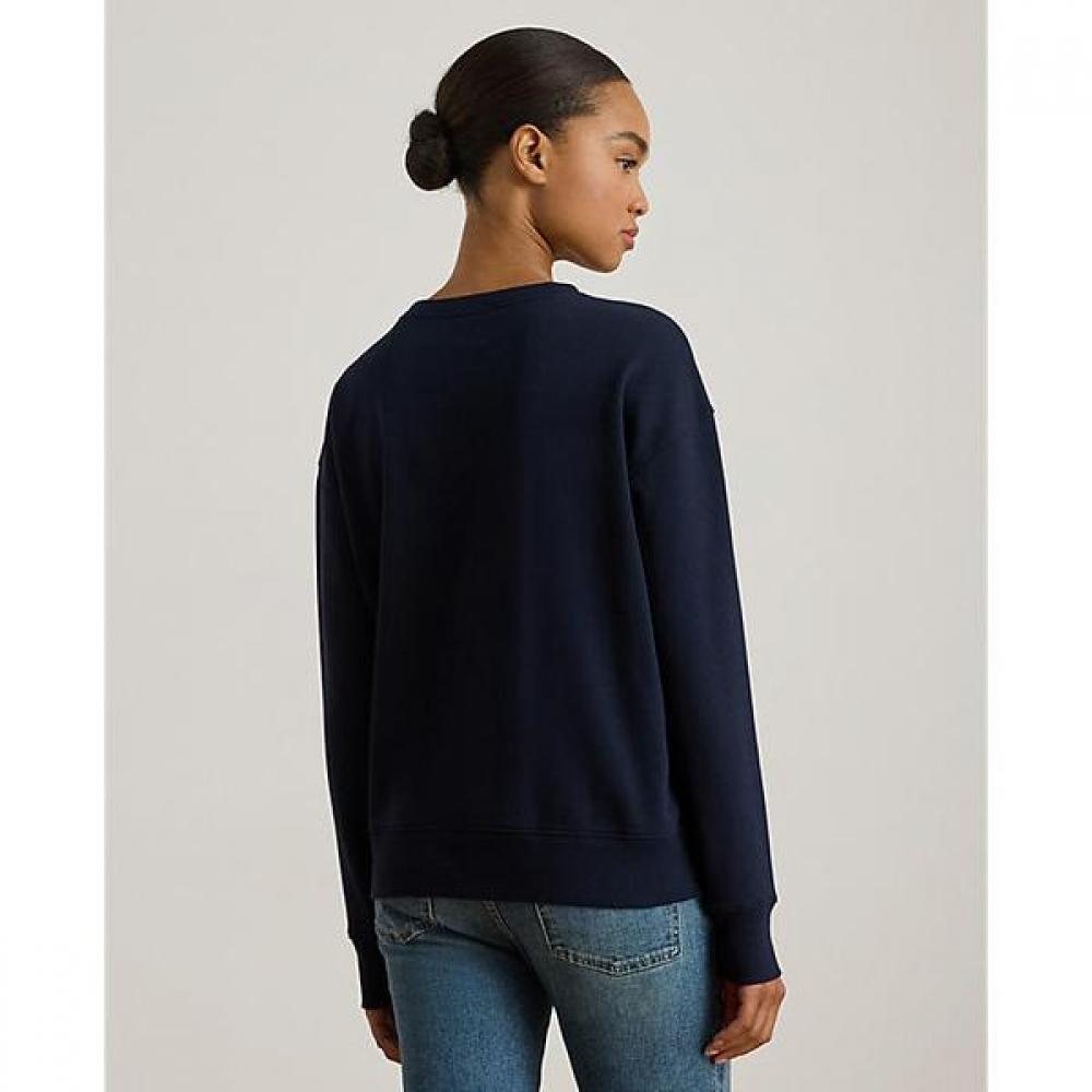 Lauren Ralph Lauren Fleece Pullover Embroidered Crest Wmlrknis6820216410
