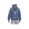 Adidas Originals La To The World Graphic Fashion Sports Hoodie Unisex Hoodies Ink-Blue White JI6956