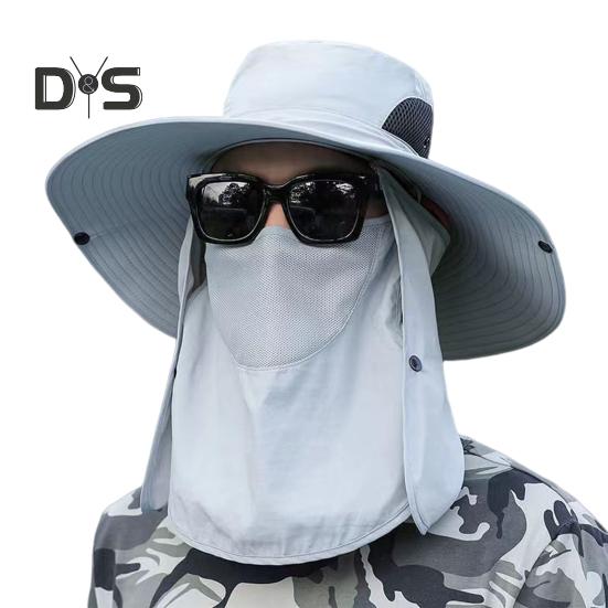 

Унисекс шляпа от солнца со съемной передней крышкой, защита лица, шеи, солнцезащитный крем, солнцезащитный крем с длинными полями, кепка с длинными полями, кепка для рыбалки на открытом воздухе, езды на велосипеде, садоводства, кемпинга светло-серый