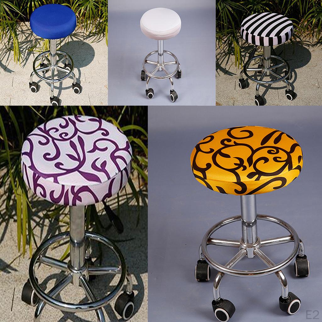1 Swivel Bar Stool Cover Elastic Skirt Sleeve For Seat Decor