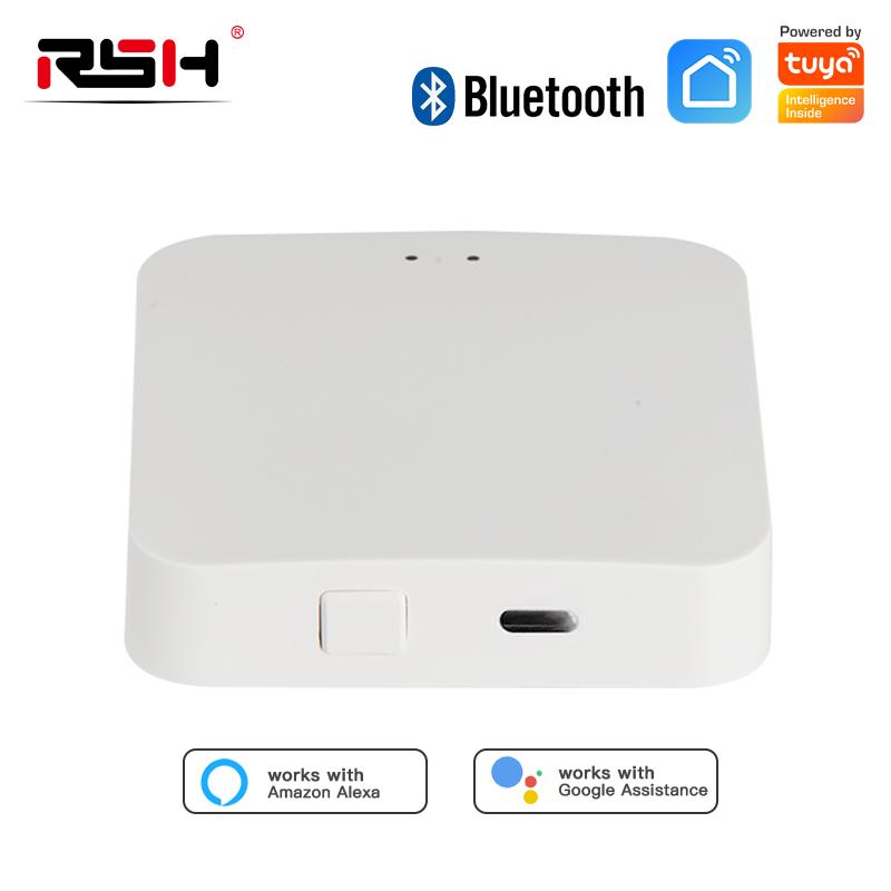 Tuya Bluetooth Gateway Hub Smart Home Bridge Support Fingerbot Tuya Bluetooth Device Smart Life App Remote Control Mesh Bridge Bluetooth Gateway