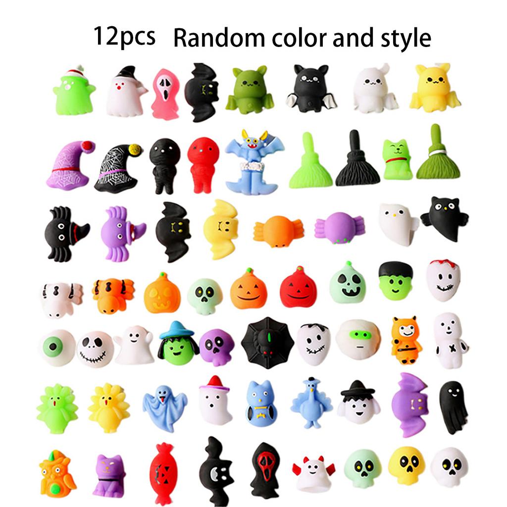 Halloween Pinch Music Dumpling Pumpkin Ghost Stress Relief And Release Toy