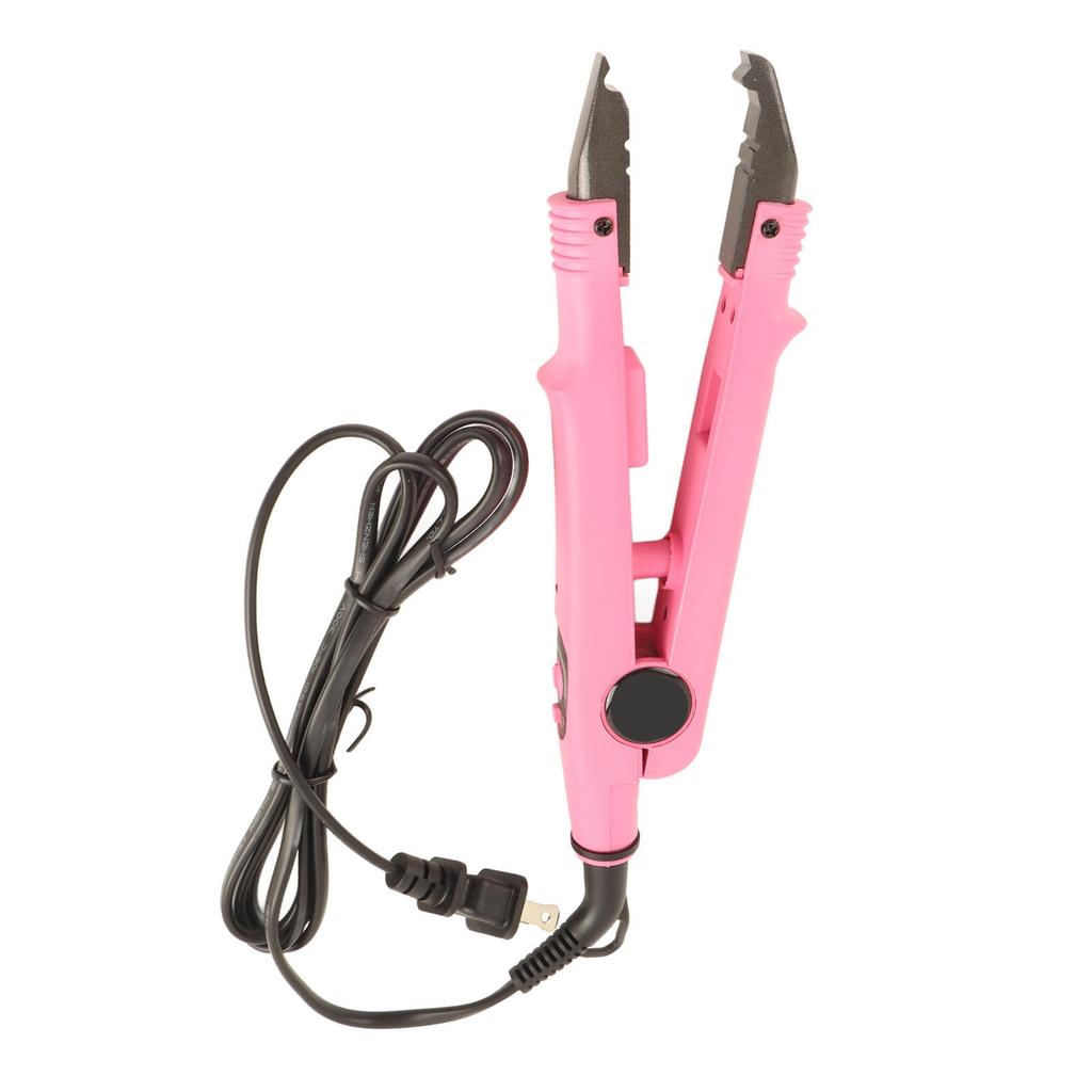 Hair Extension Iron Temperature Change Heated Connector Machine Keratin Tool 110‑240V