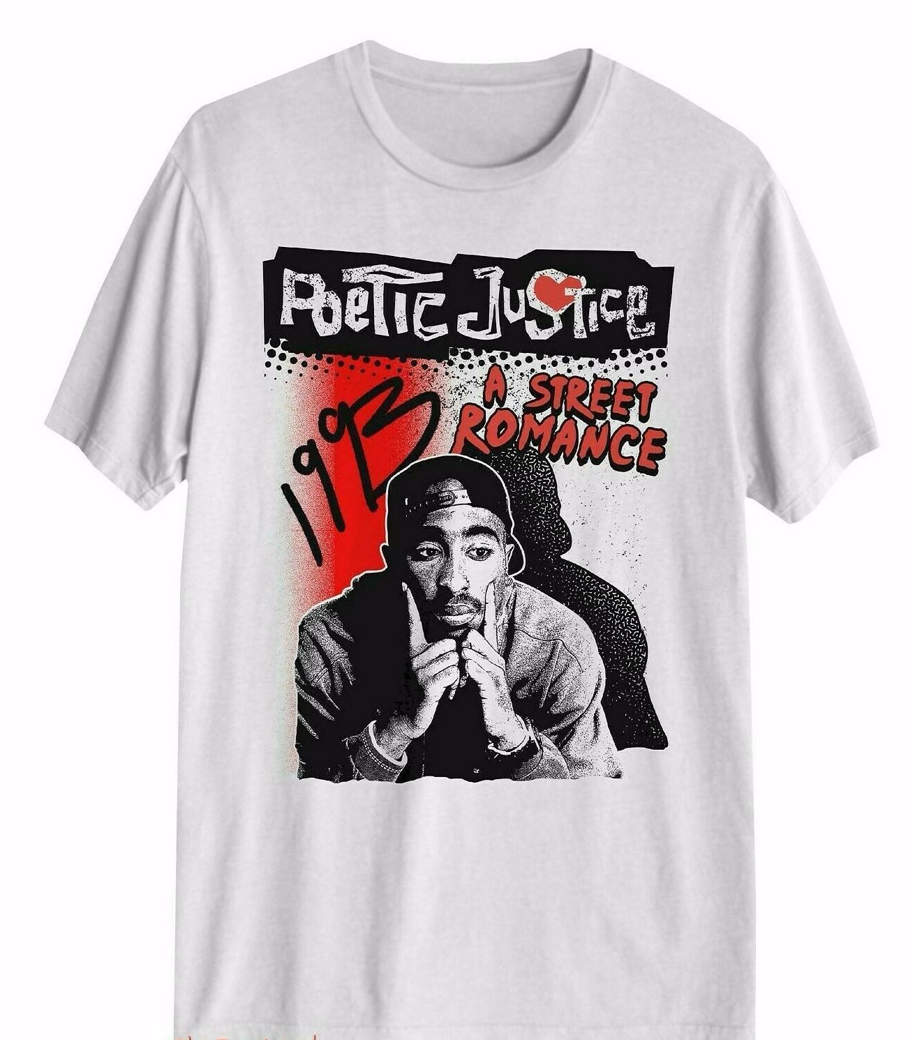 

26 2Pac Poetic Justice a Street Romance 1993 Vintage Licensed T Shirt New Unisex T-Shirt XXXL