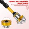 10pcs Magnetic Positioning Screwdriver Bits PH2 Bits Drywall Screw Setter 50mm PPlasterboard Screws Locating Batch Head Drilling