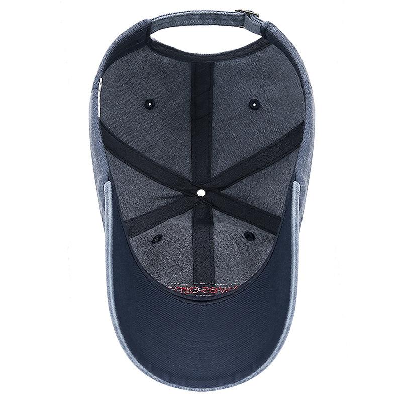 Baseballmütze mit Buchstabenstickerei für Herren, Sonnenschutz, Snapback-Hut, Sonnenblende, Fischerhut, Schirmmütze