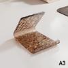 Adjustable Acrylic Phone Holder Glacial Pattern Tablet Stand Minimalist Desk Lazy Bracket for Kitchen Office Bed