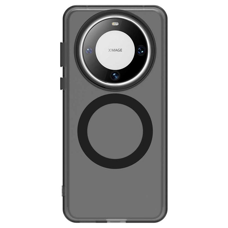 For Huawei Mate 60 Pro Case Cover Huawei Mate 60 Pro Capas Transparent Annular Magnetic Matte Clear Fundas Huawei Mate 60 Pro