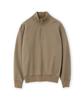 Beulaunyadeu Soft Sweat Half Zip, Light Brown
