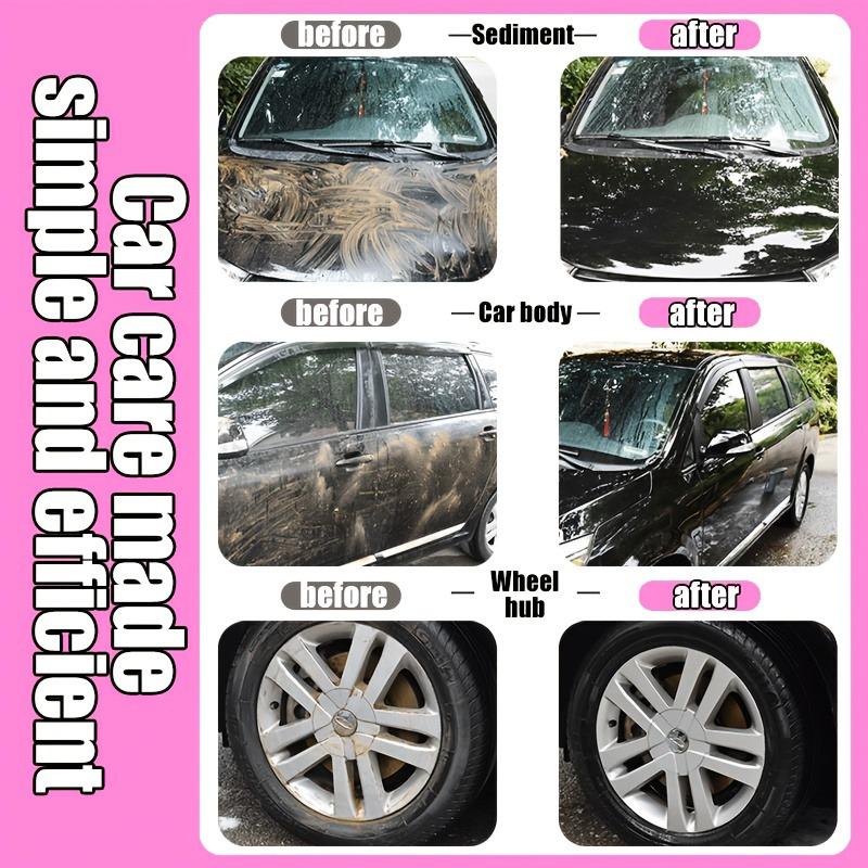 150Ml 1:100 High Concentration Car Wash Liquid. High-Foam Formula Produces Rich Lather, Effectively Loosening Dirt And Grime Wit