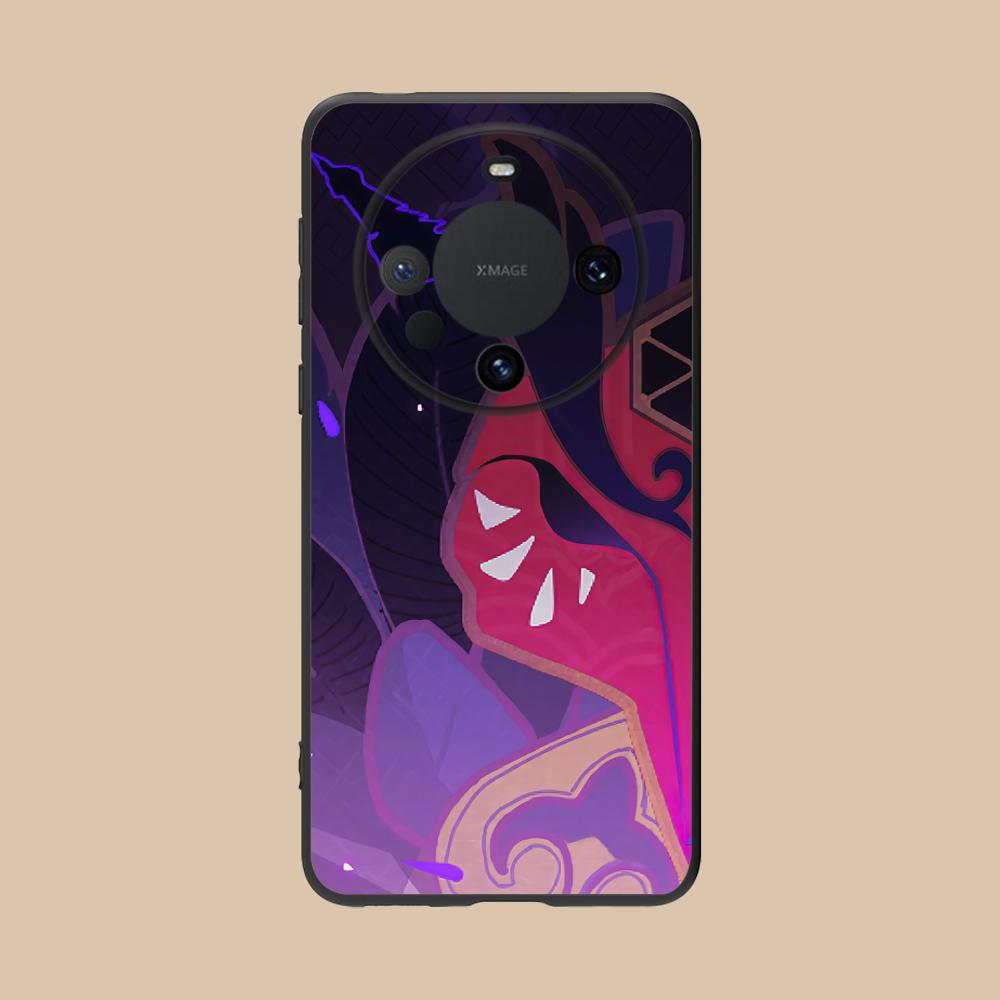 Game GI Kujou Sara Mobile Phone Case for Huawei Mate 60 50 40 30 20 10 Pro Plus Lite E 5G Colorful Printing Cover Cover Luxury