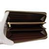 Used LV Circle Bordeaux Zip Around Monogram Wallet (12564, M67234, 7940) In White and Brown, Unisex from Japan AUTHENTIC