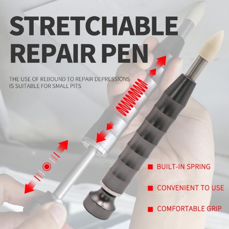 Car Dents Repair Leveling Pen Dents Removal Knocks Down Pen Handheld Tap Down Pen for Vehicle Body Dents Repair