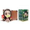 In Stock Demon Slayer Kimetsu No Yaiba Cute And Charming Blind Box Full Character PVC Model Playthings Figure Desktop Ornaments Collectible Gifts