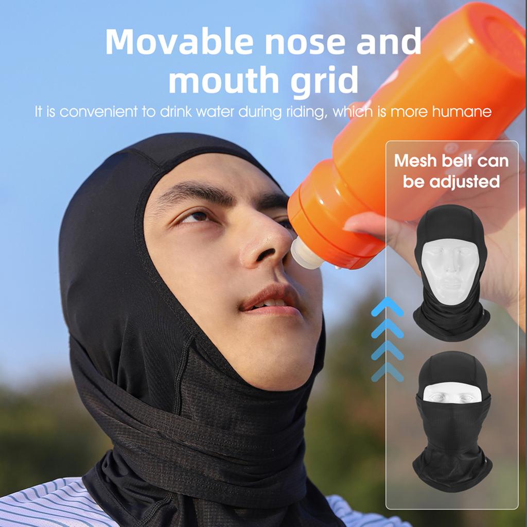 Breathable Cycle     Sunshine-Proof Sports Hat Motorcycle Bike Riding Hat High Elesticity   Cooling