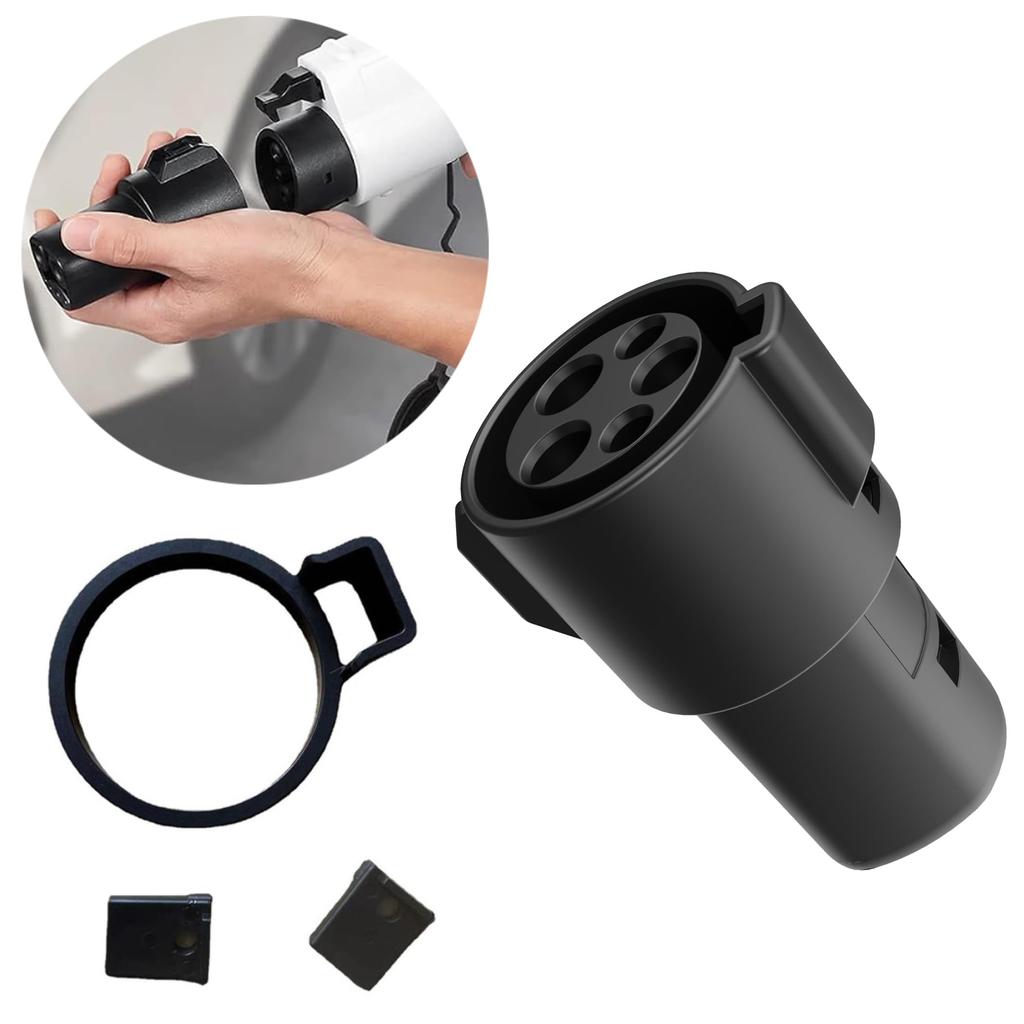 Wtyczka EdisonBrain J1772 z blokadą Adapter konwertera ładowania EV dla Tesli