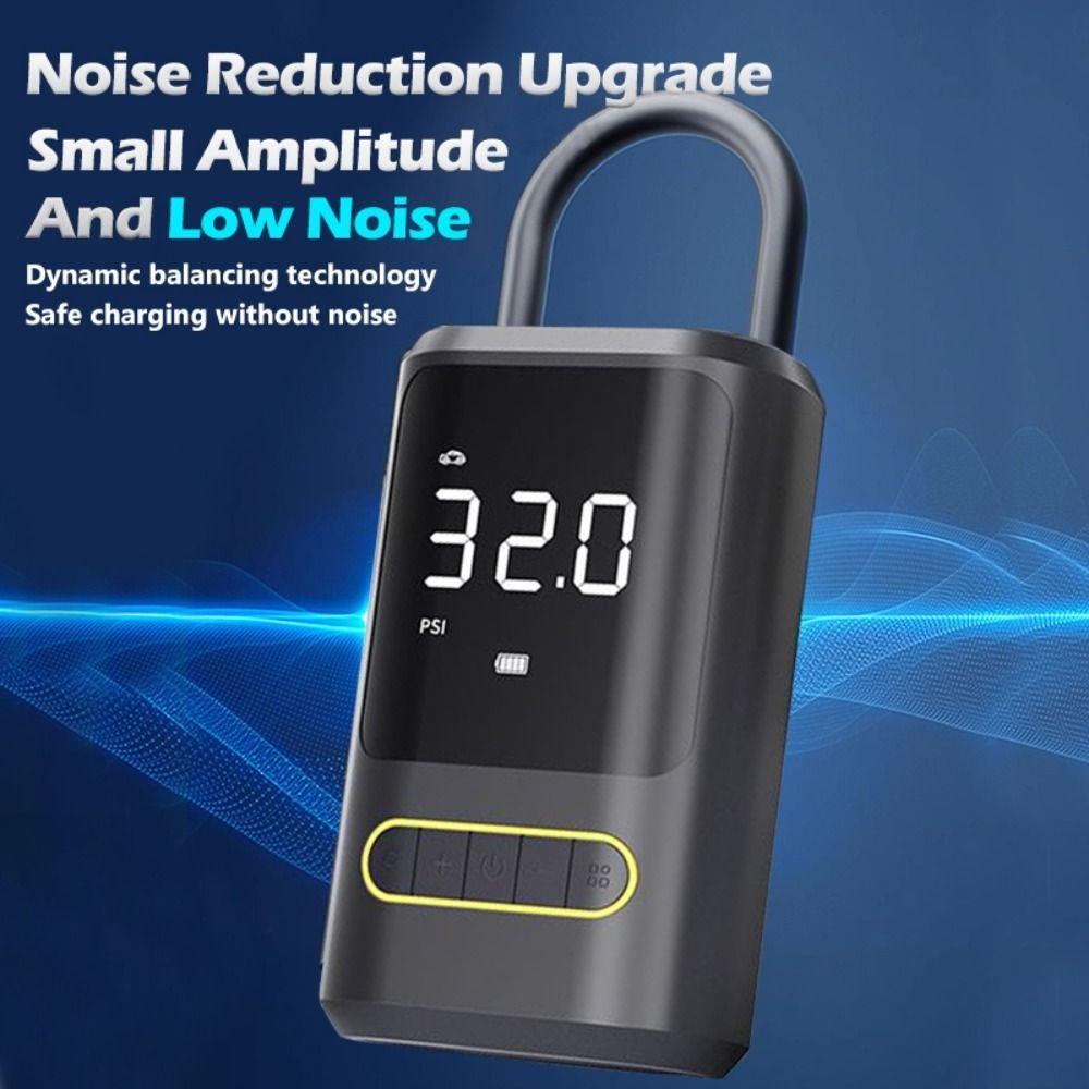 Wireless Electric Pump Portable Tire Inflator Multi-purpose Air Pump