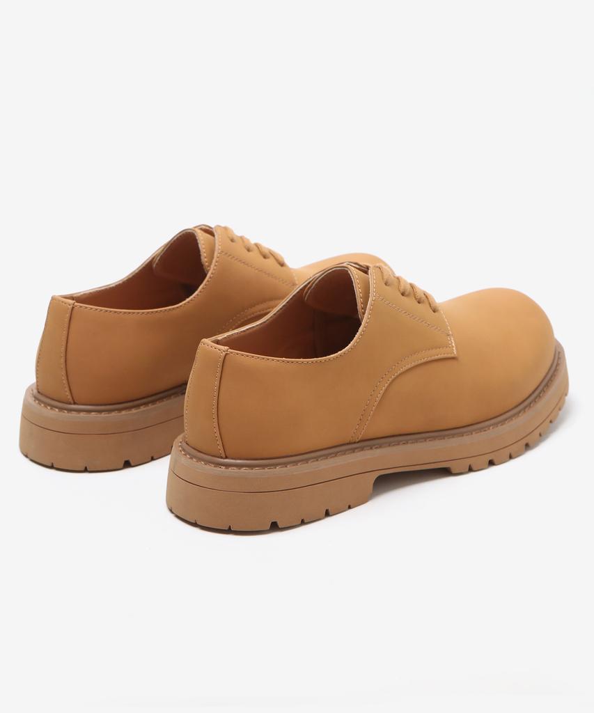 Pascorozen Jc1309 Morocco 4-Hole Derby Shoes Camel