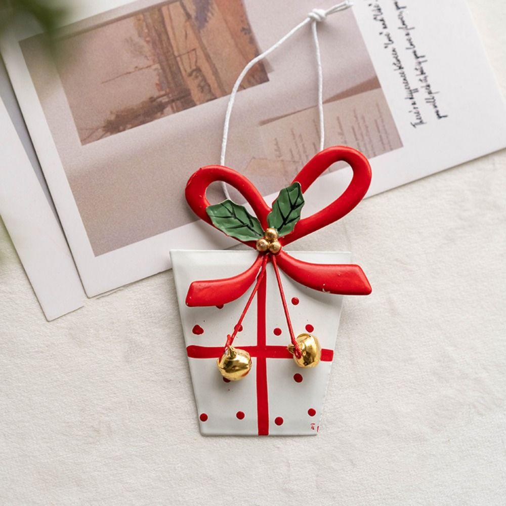 Nordic Style Christmas Five-pointed Star Pendant Snowflake Pendant  Party