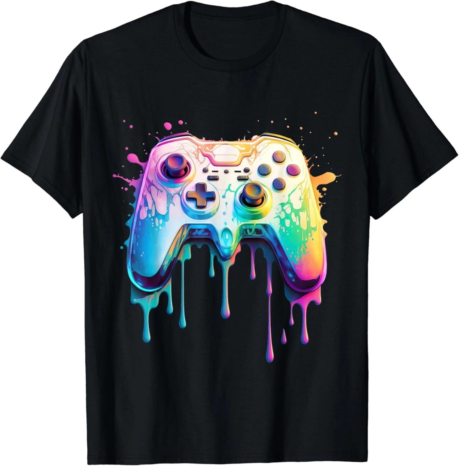 Gamer Graphic Video Game - Colorful Video Game Lover Gift Unisex T-Shirt S