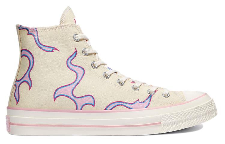 Converse X Golf Le Fleur Chuck 70 Hi "Pink Flames" Sneakers 172398C