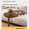 Minimalist Mobile Side Table with Storage for Sofa or Bedside