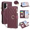 Flip Leather Crossbody Wallet Phone Case for Samsung Galaxy A57 A37 A07 A17 A16 A36 A56 A26 A06 A55 A35 A05 A05S A54 A34 Cover