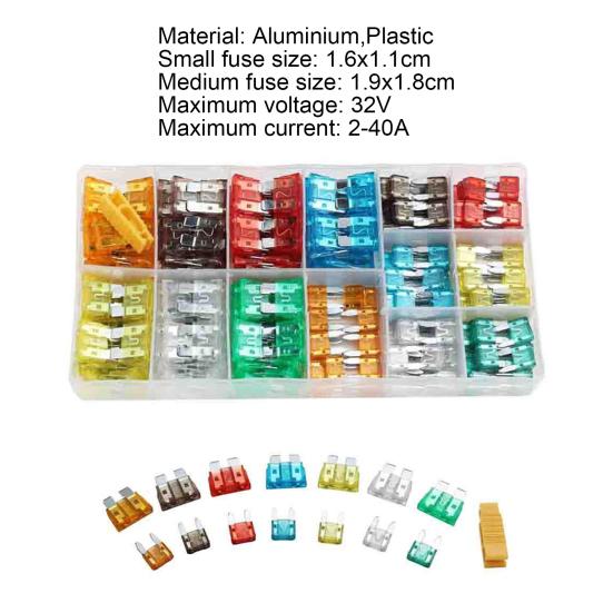 Multiple Car Fuses Insert Plug-in Type Long Service Life Widely Used