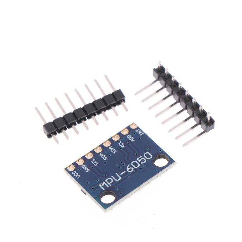 1Set Gy-521 Mpu-6050 Mpu6050 3 Axis Analog Gyroscope Sensors + Accelerometer Module For Atmega328P With Pins 3-5V Dc Moudle