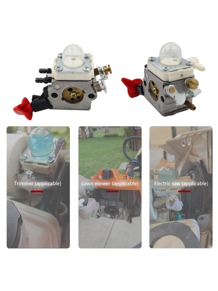 C1M-S267A Carburetor Kit for FS40 FS50 FS56 FS70 FC70 Trimmer Replaces 4144 120 0608