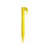 Camping Tent Pegs With Plastic Spiral Nails For Outdoor Shelter Securement