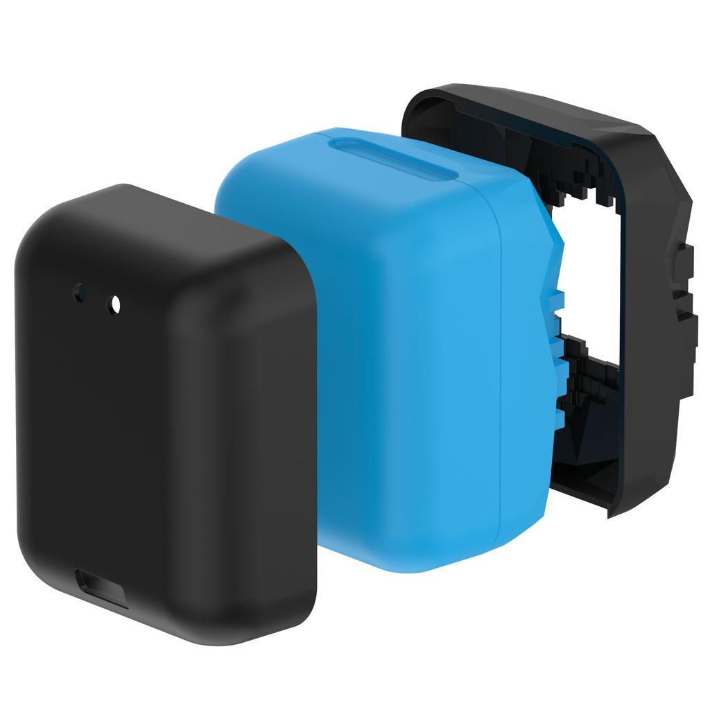 Pro Bitzee Magicals Interaktivní hračka Silikonové ochranné pouzdro Elektronický domácí stroj Pohlcující nárazy Prachový kryt se šňůrkou