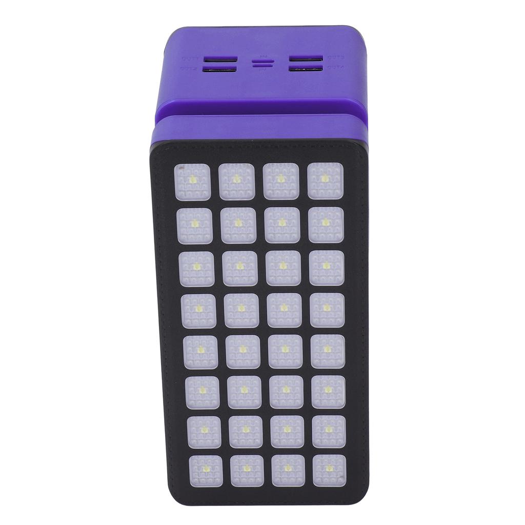 Baterie externă solară 100000mAh 32LED 4 porturi USB încărcător solar portabil baterie externă pentru exterior