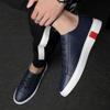 Fashion Men's Shoes Genuine Leather Lace Up Casual Shoes Italian Fashion Designer Skateboard Shoes Comfy Soft Soles Outdoor Sports Shoes