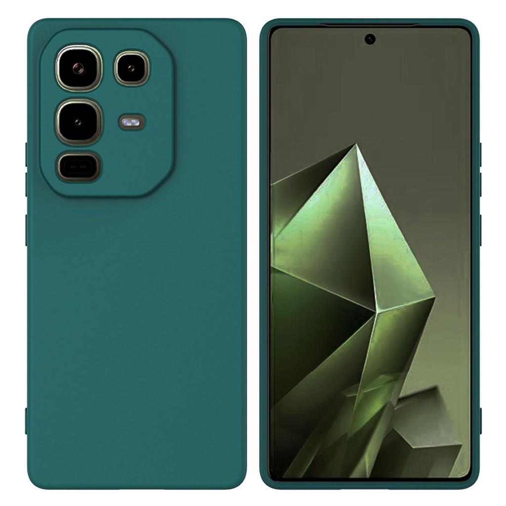 Edle Mode Einfarbig Stoßfest Schutz Hülle Aus Flüssigsilikon Für Infinix Note 50 Pro / Note 50