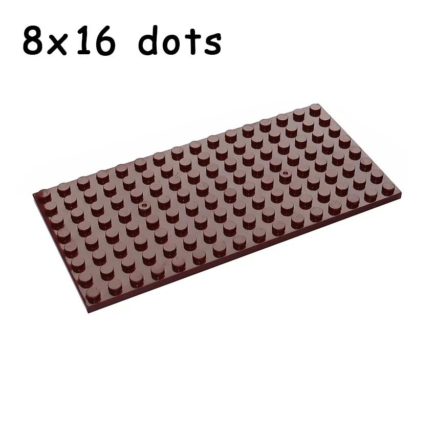Non-Toxic 92438 Thin Figures 8*16 Bricks 8X16 Dots Diy Educational Building Blocks Moc Creative Assemblable Construction Toys For Children