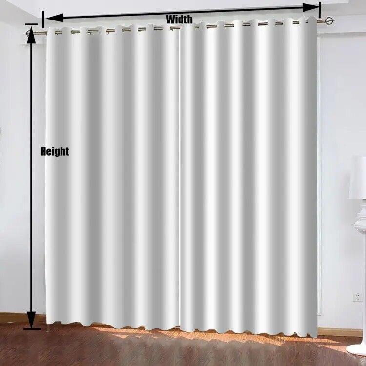 Japan Anime Print Anime Gardiner För Fönster Behandling Draperier Fönster Gardin För Vardagsrum Sovrum Persienner Barnrum Heminredning