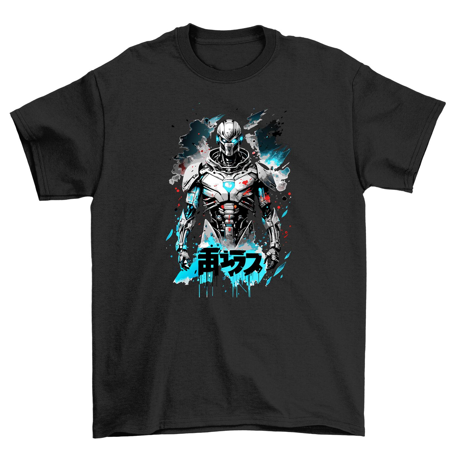 Cyborg Anime T-Shirt Mens Womens Tees Top - Unleash Your Inner Cyborg! Funny and Futuristic Design fo 4XL